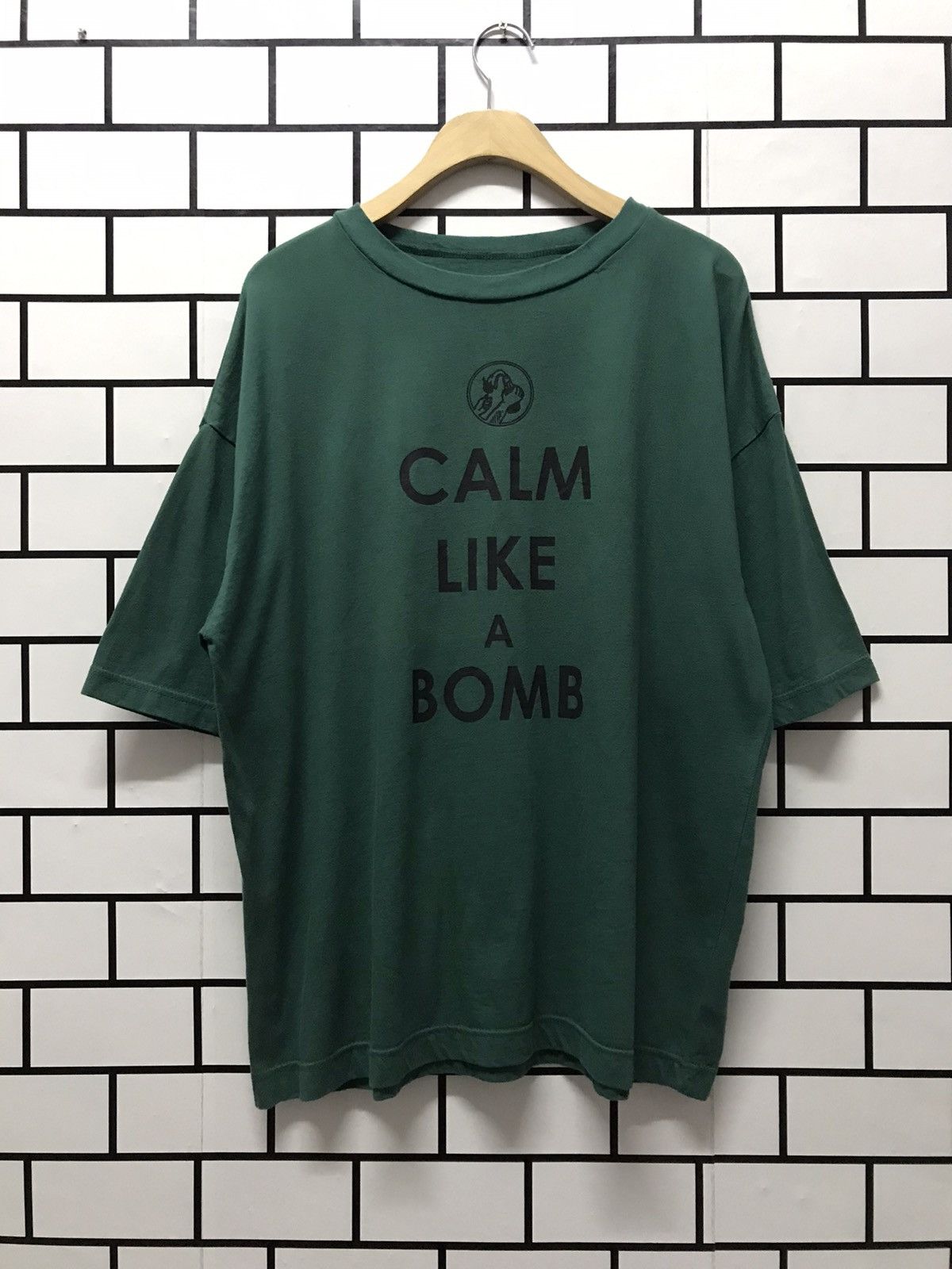 Band Tees × Rage Against The Machine Race against the machine X Snidel Calm like a boss tshirt Size US XL / EU 56 / 4 - 1 Thumbnail