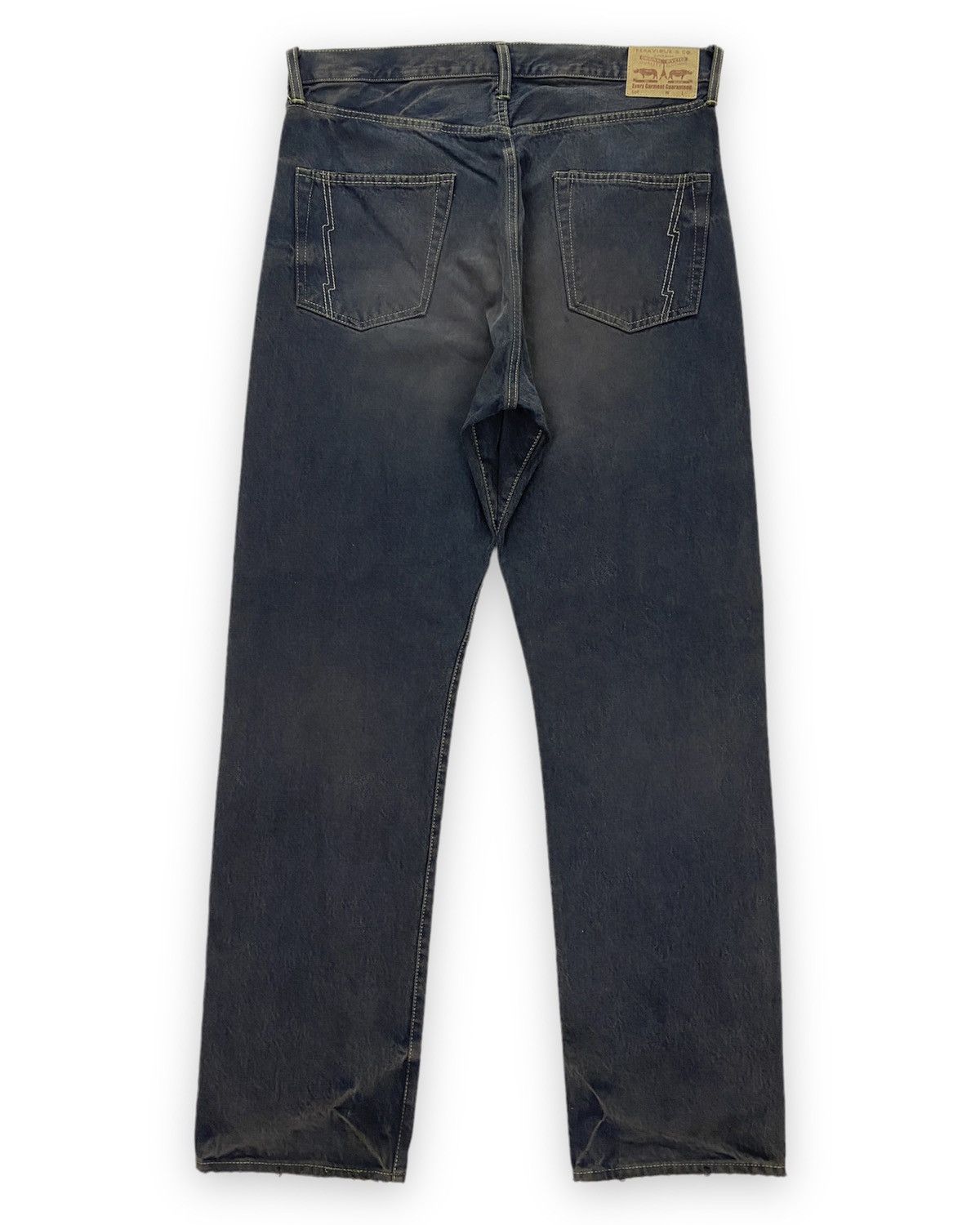 Japanese Brand Behaviour Japan Anarchy Punk Style Denim Size US 35 - 2 Thumbnail