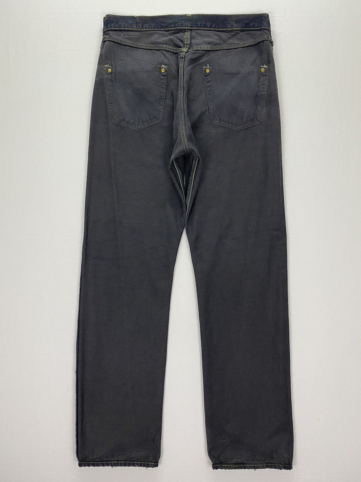 Japanese Brand Behaviour Japan Anarchy Punk Style Denim Size US 35 - 10 Thumbnail