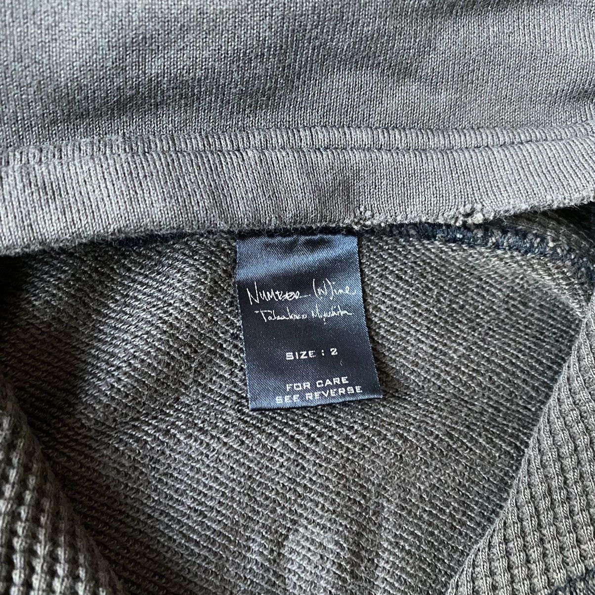 04ss Number nine skull zip hoodie archive size 2