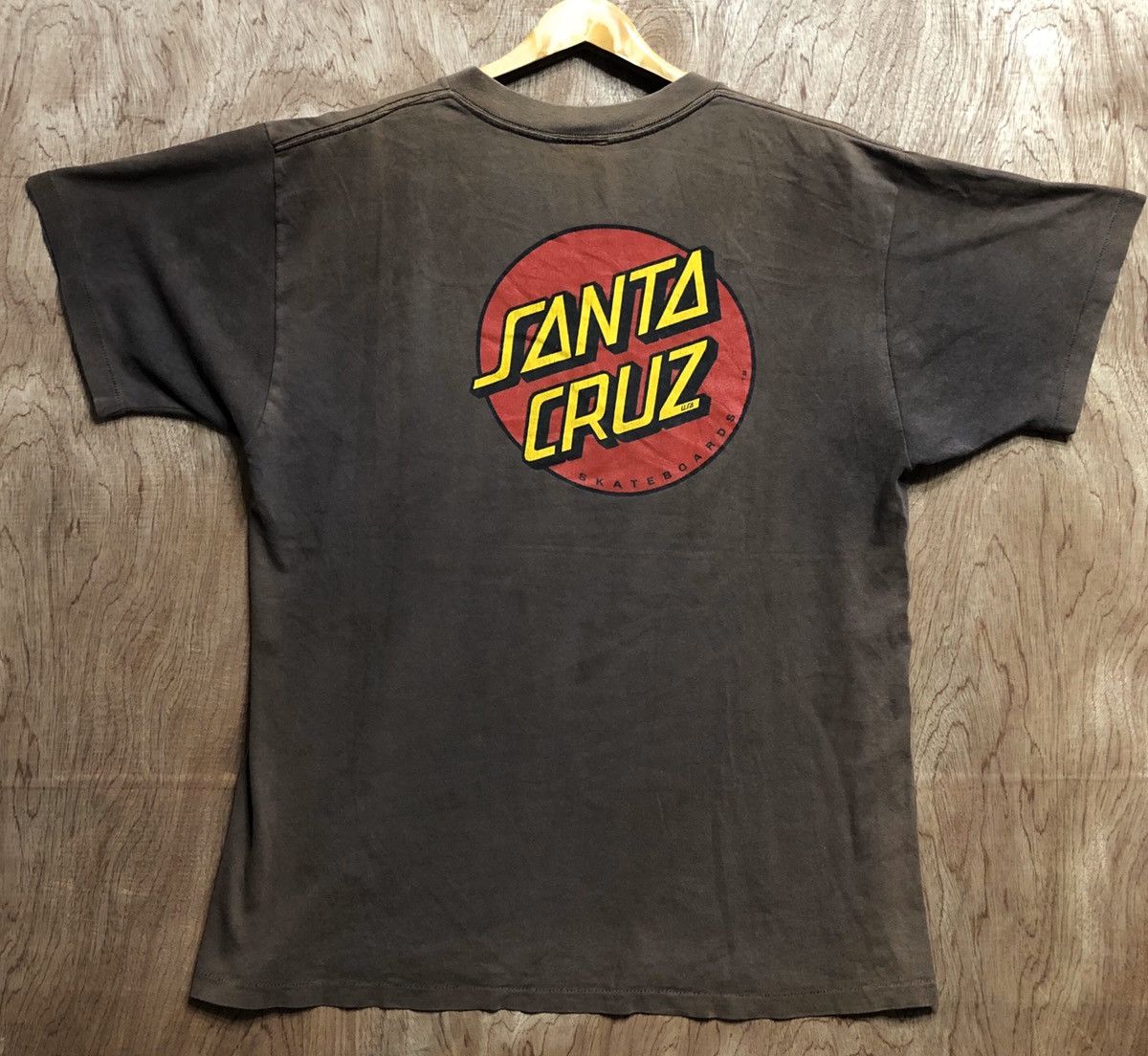 Santa Cruz Skateboards × Vintage Vintage SANTA CRUZ skateboard tee Size US XL / EU 56 / 4 - 5 Thumbnail
