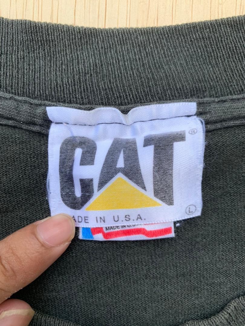Caterpillar × Vintage vintage tee caterpillar C10 Size US L / EU 52-54 / 3 - 4 Thumbnail