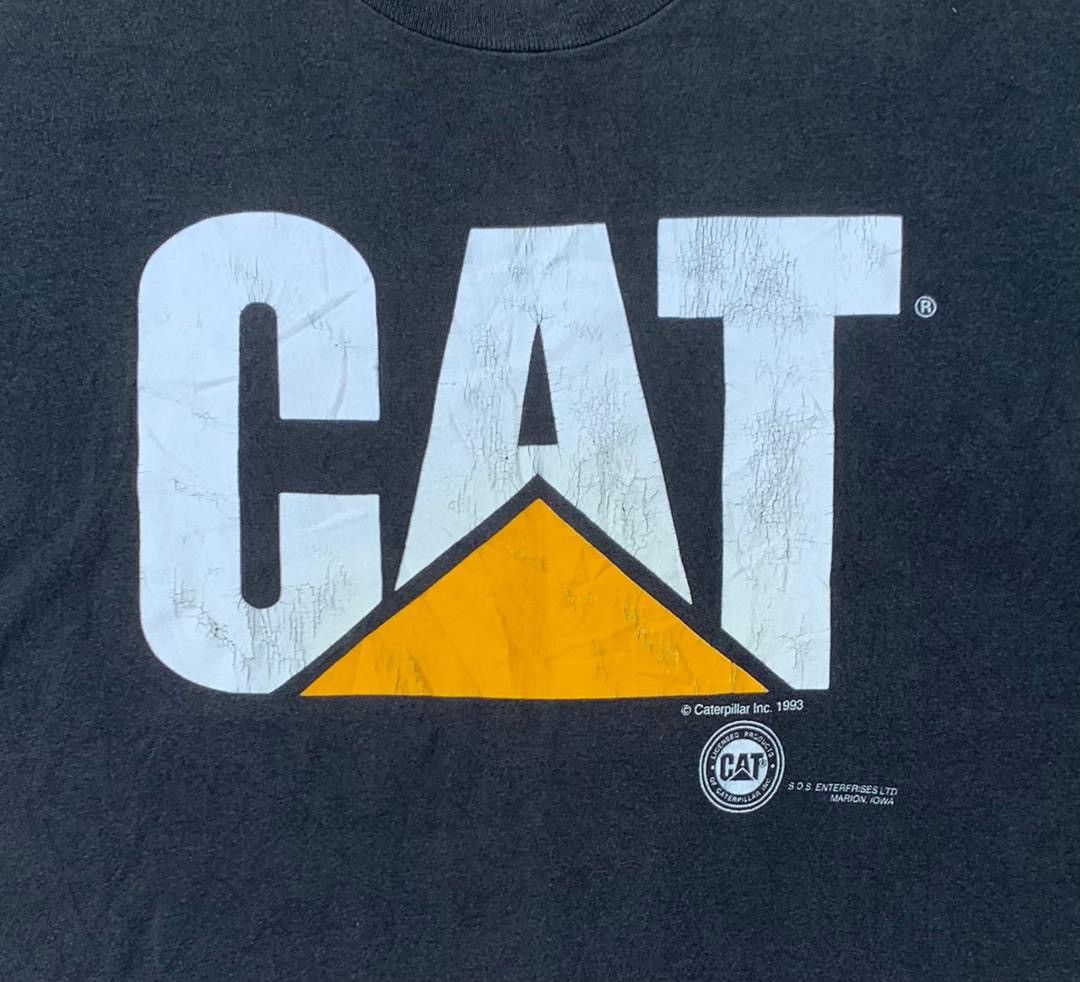 Caterpillar × Vintage vintage tee caterpillar C10 Size US L / EU 52-54 / 3 - 2 Thumbnail