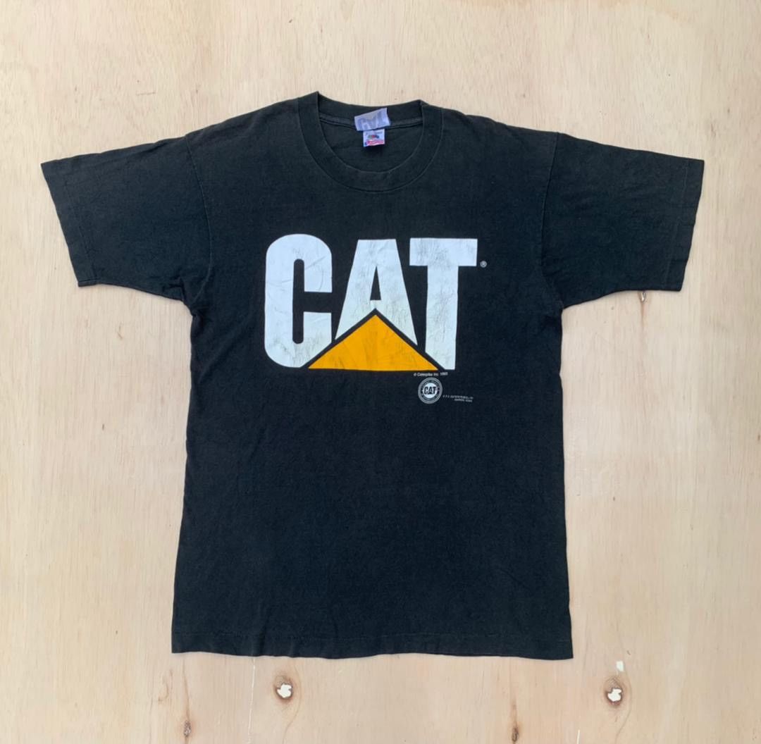 Caterpillar × Vintage vintage tee caterpillar C10 Size US L / EU 52-54 / 3 - 1 Thumbnail