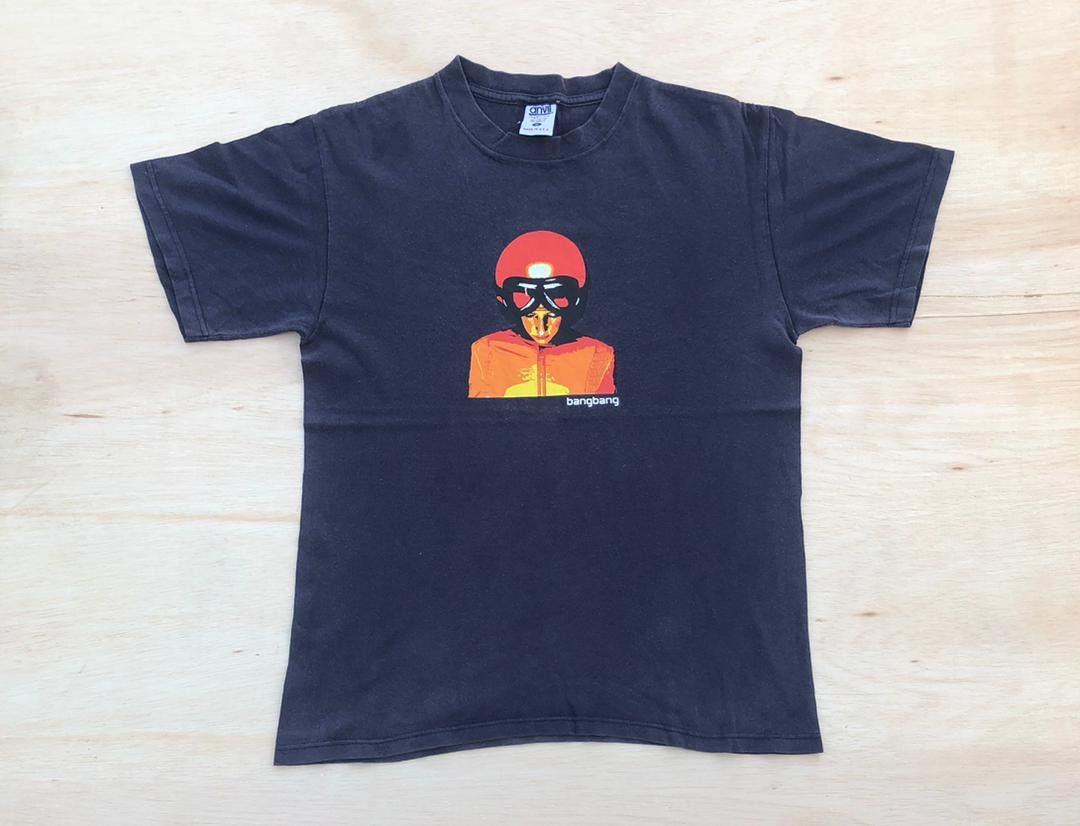 image of Anvil x Made In USA Vintage Tee The Bangbang ( A 18 ) in Black, Men's (Size Medium)