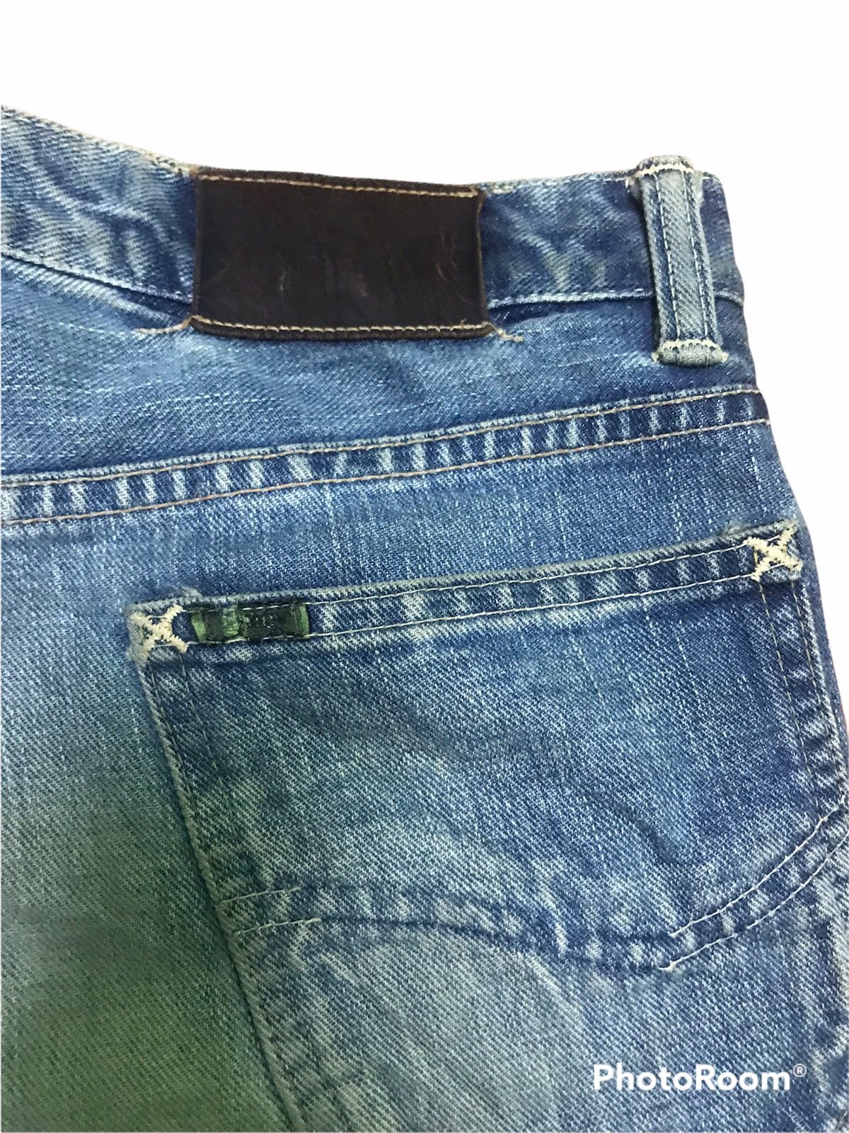 Lee Lee Vintage Straight Leg Jeans – Light Wash, Distressed Fade Size US 32 / EU 48 - 4 Thumbnail