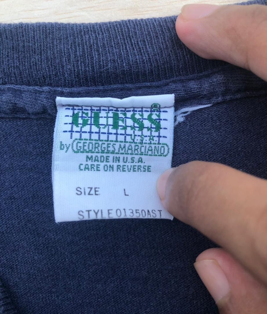 Guess × Vintage vintage tee Guess JEANS USA A24 Size US L / EU 52-54 / 3 - 3 Thumbnail