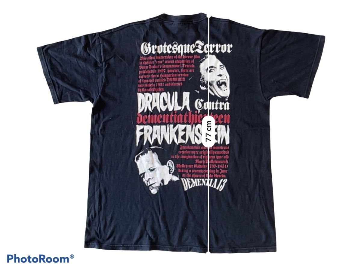 Expert Horror × Vintage Vintage DRACULA CONTRA FRANKENSTEIN horror movie 70s Size US XL / EU 56 / 4 - 3 Thumbnail