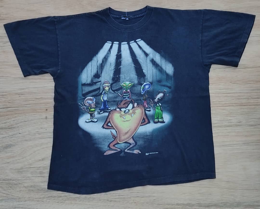 Cartoon Network × Vintage vintage tee tazmania devil ( A 21 ) Size US XL / EU 56 / 4 - 1 Thumbnail