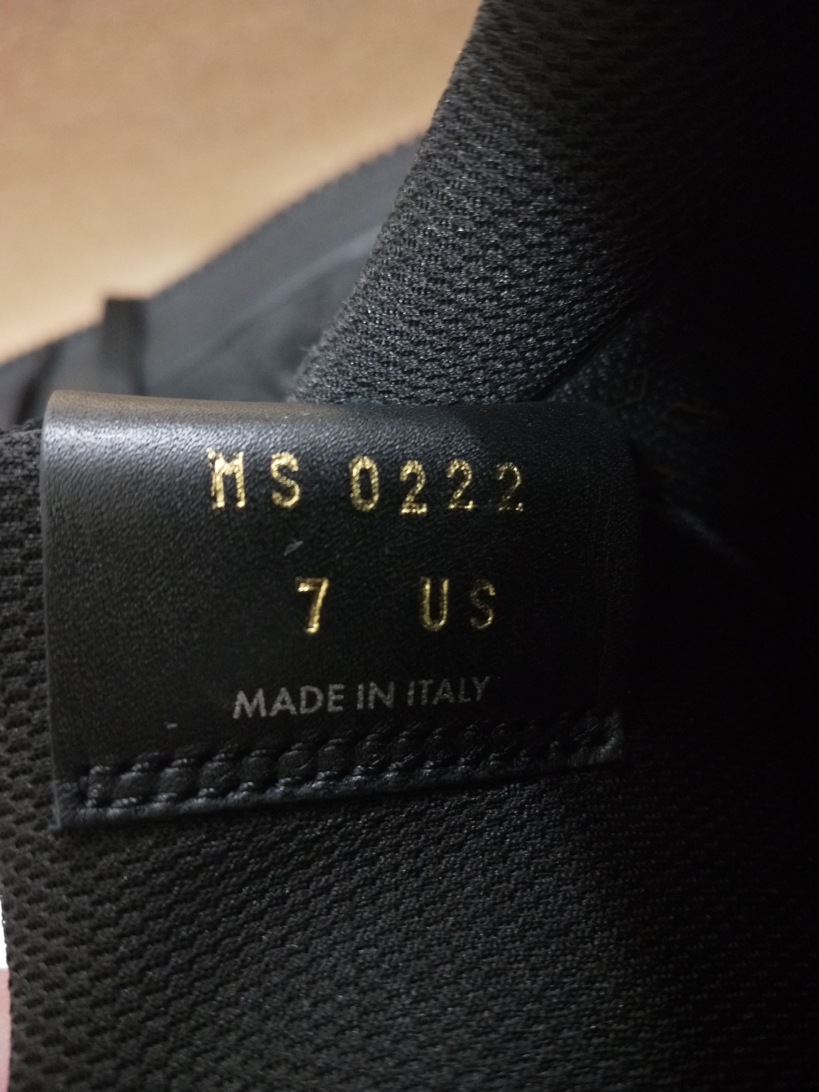 Louis Vuitton Black Suede Air Force 1 Size US 7 / EU 40 - 8 Thumbnail