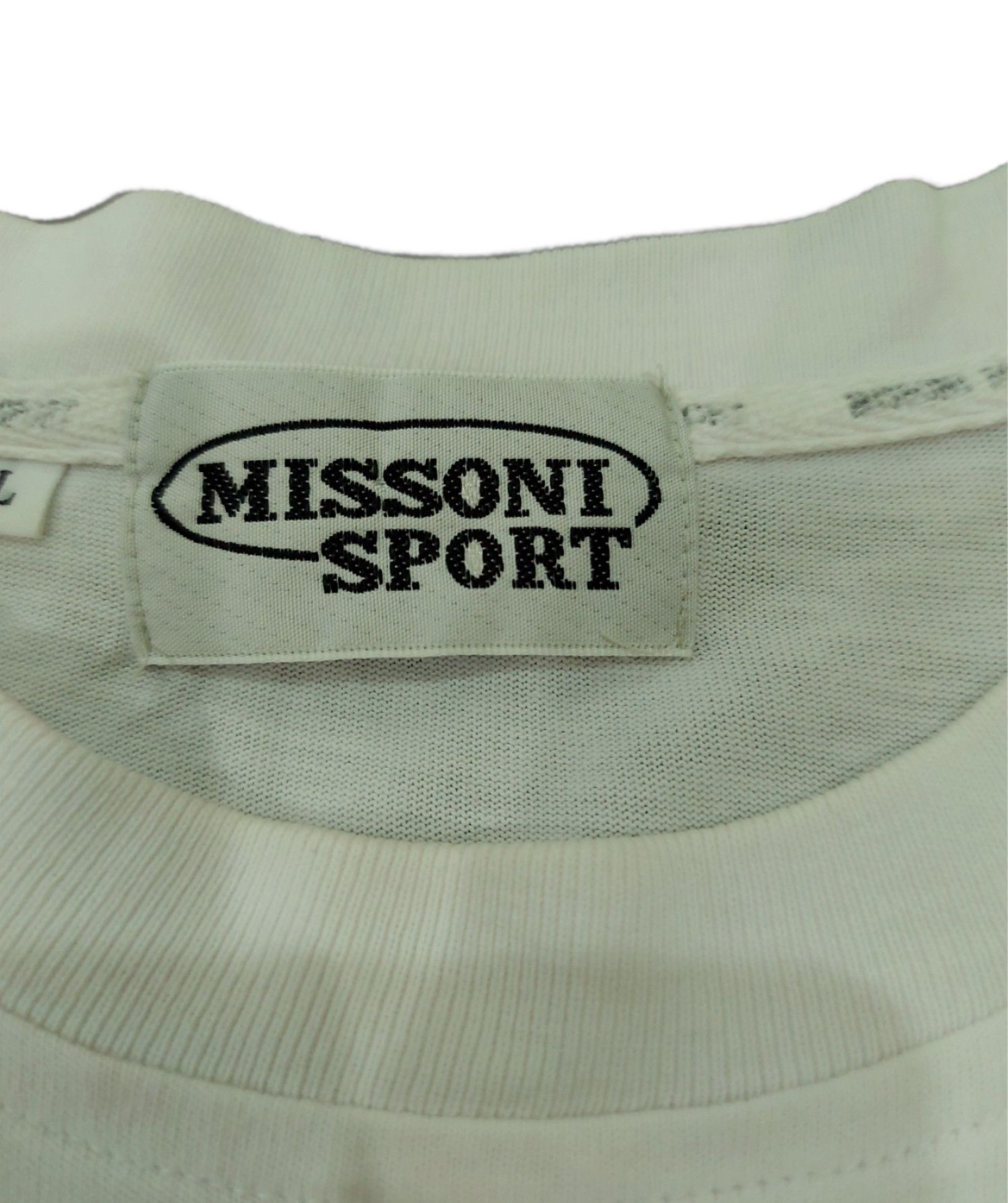 Designer × Missoni RARE! VTG MISSONI SPORT ITALY PATCH SPELL OUT Size US XL / EU 56 / 4 - 6 Thumbnail