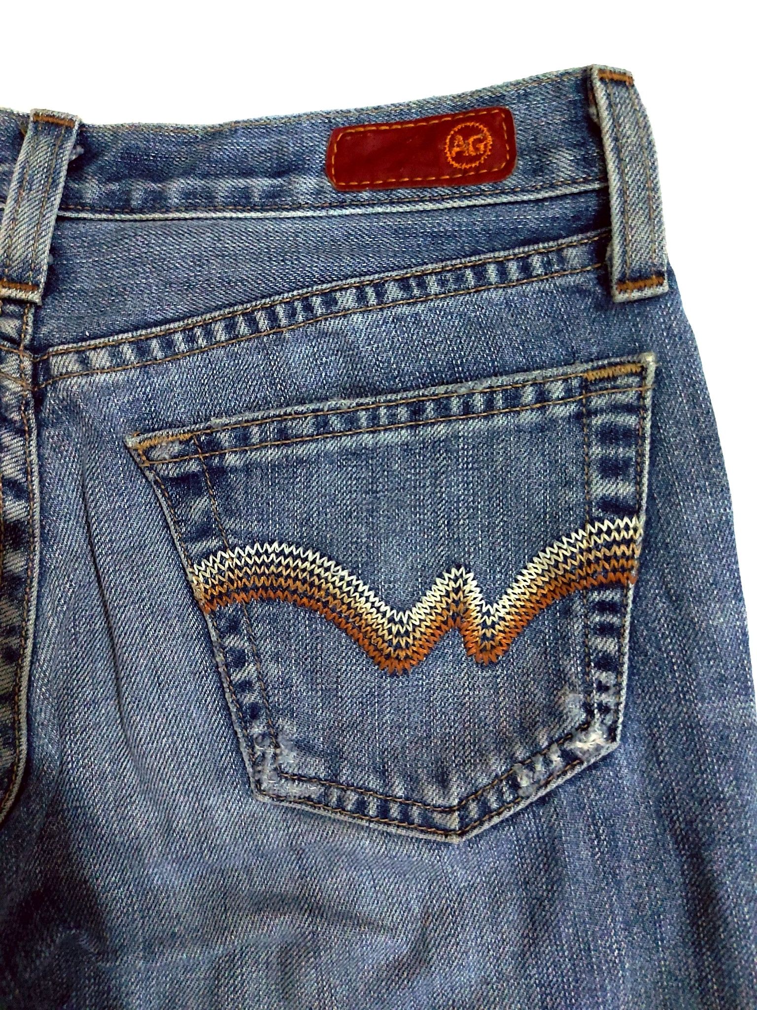 AG Adriano Goldschmied RARE! AG ADRIANO GOLDSCHMIED DISTRESSED DENIM SHORTS Size US 28 / EU 44 - 7 Thumbnail