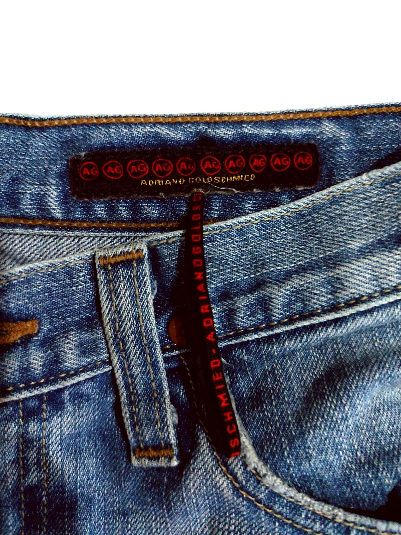 AG Adriano Goldschmied RARE! AG ADRIANO GOLDSCHMIED DISTRESSED DENIM SHORTS Size US 28 / EU 44 - 3 Thumbnail