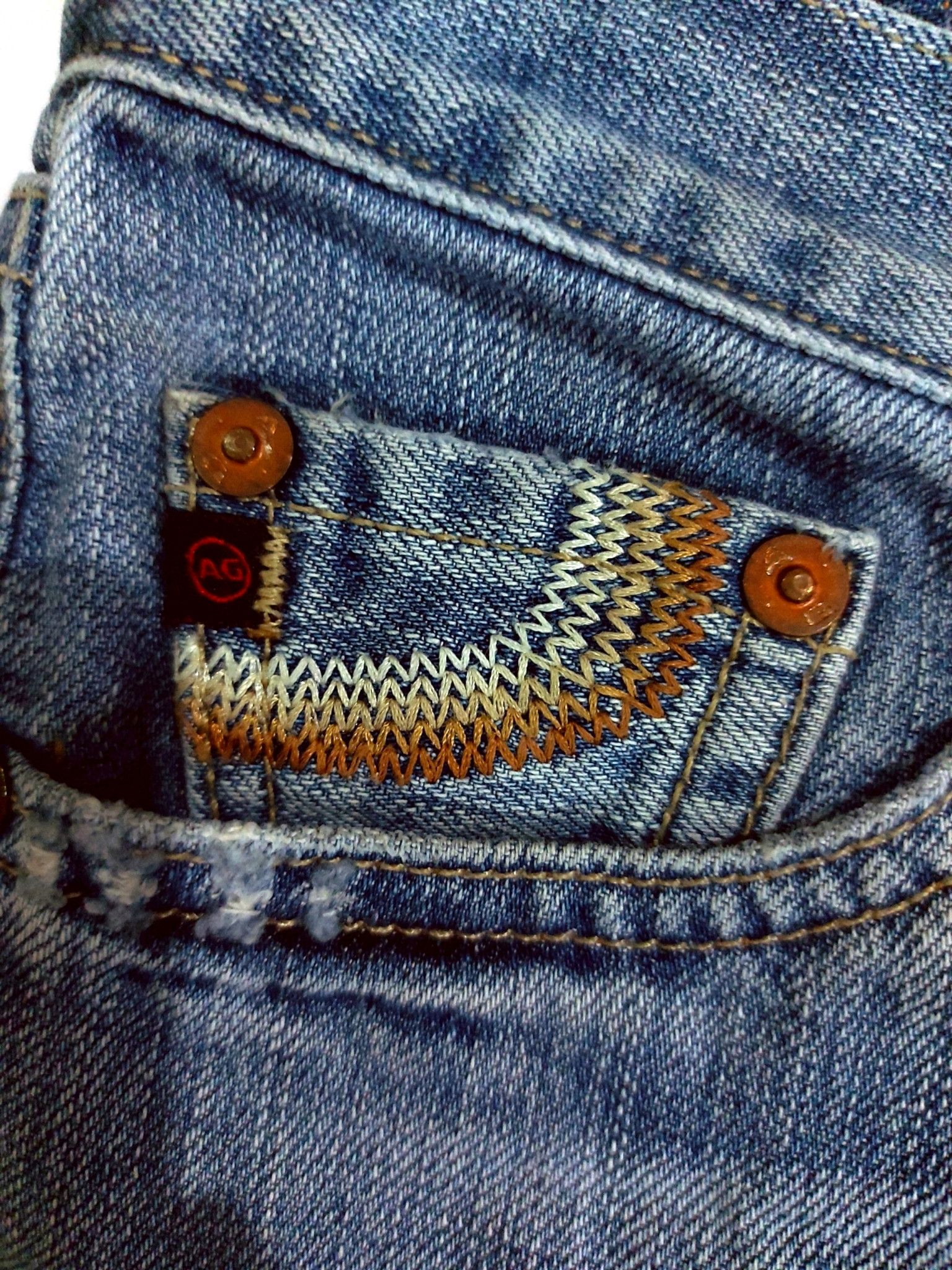 AG Adriano Goldschmied RARE! AG ADRIANO GOLDSCHMIED DISTRESSED DENIM SHORTS Size US 28 / EU 44 - 5 Thumbnail