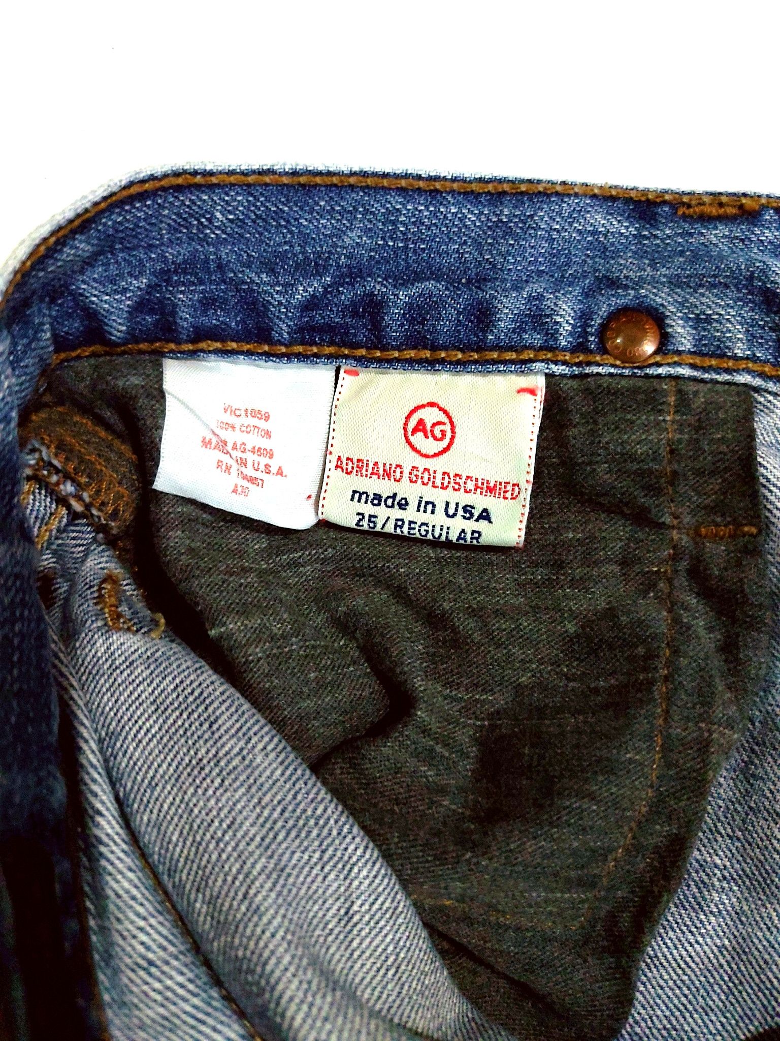 AG Adriano Goldschmied RARE! AG ADRIANO GOLDSCHMIED DISTRESSED DENIM SHORTS Size US 28 / EU 44 - 8 Thumbnail