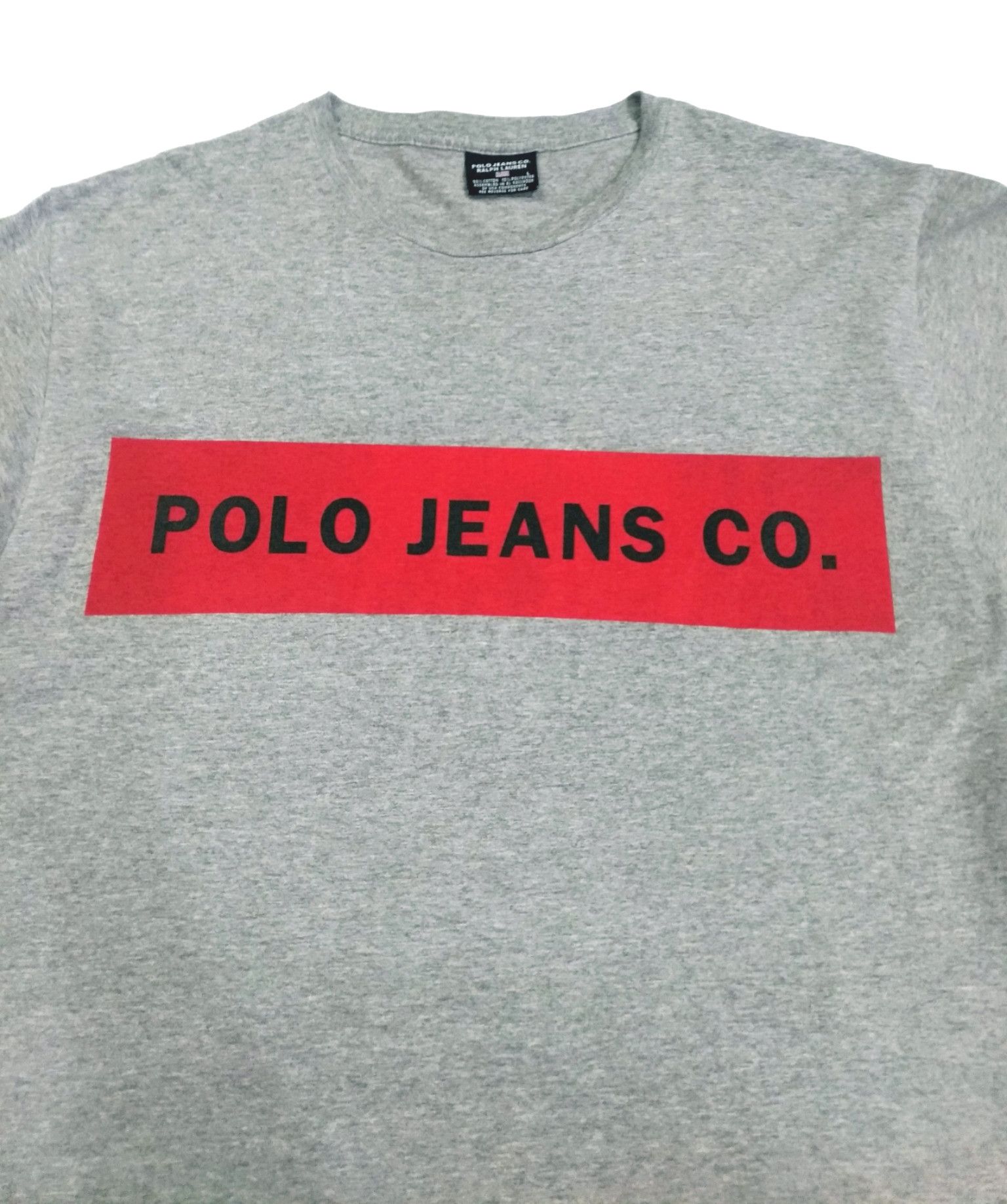 Polo Ralph Lauren × Ralph Lauren RARE! POLO by RALPH LAUREN "POLO JEANS CO." BIG SPELL OUT Size US XXL / EU 58 / 5 - 4 Thumbnail
