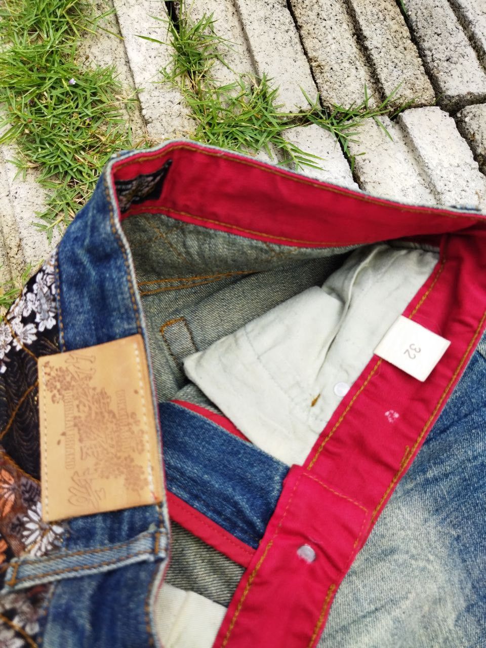 Karakuri Tamashii Vintage Bukkirabou Japan Sukajan Distressed Jeans Size US 32 / EU 48 - 10 Thumbnail