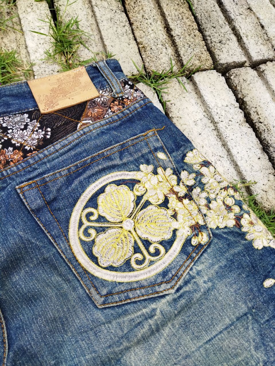 Karakuri Tamashii Vintage Bukkirabou Japan Sukajan Distressed Jeans Size US 32 / EU 48 - 16 Thumbnail