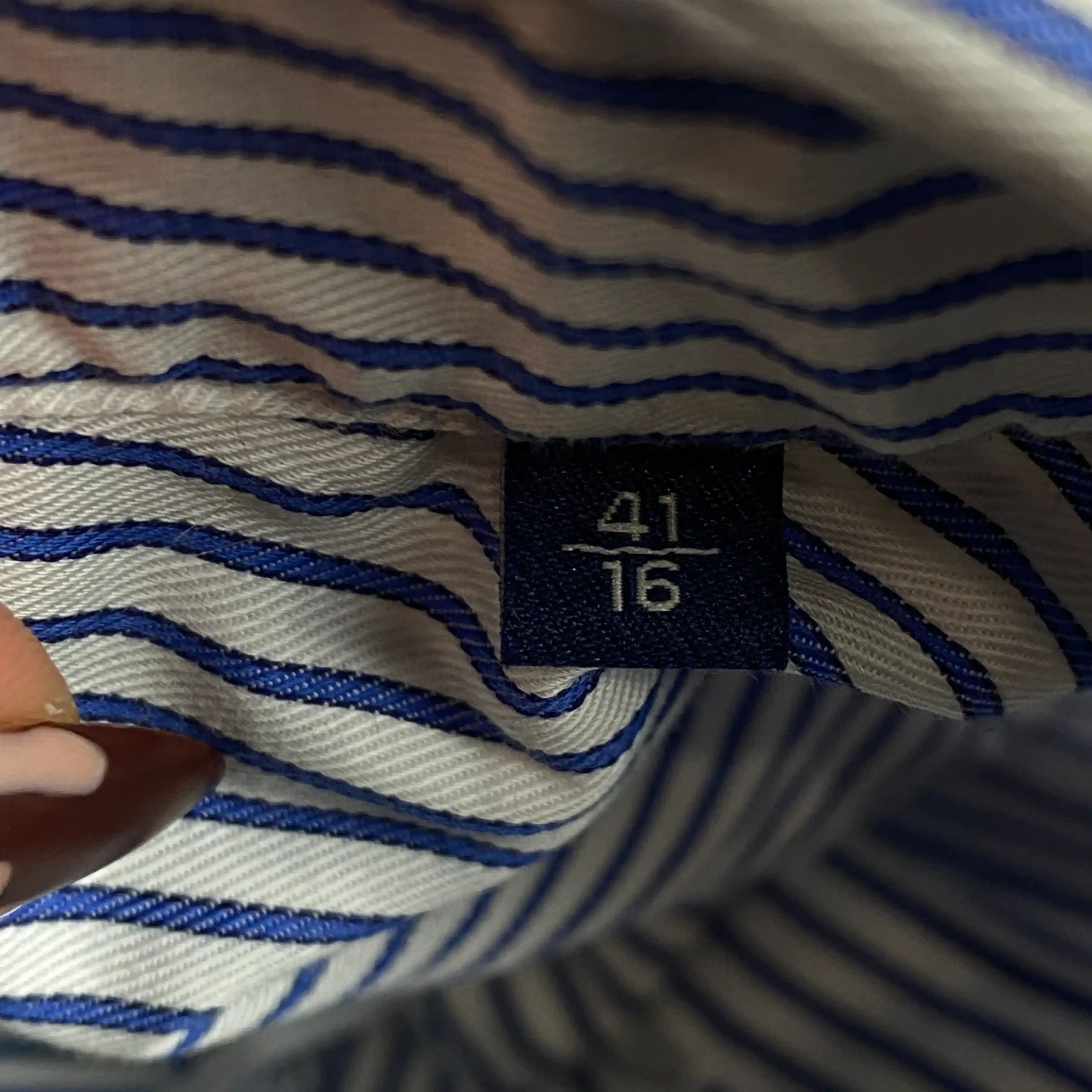 Boggi Mens Shirt Long Sleeve Boggi Milano Size 41 Size US L / EU 52-54 / 3 - 7 Thumbnail