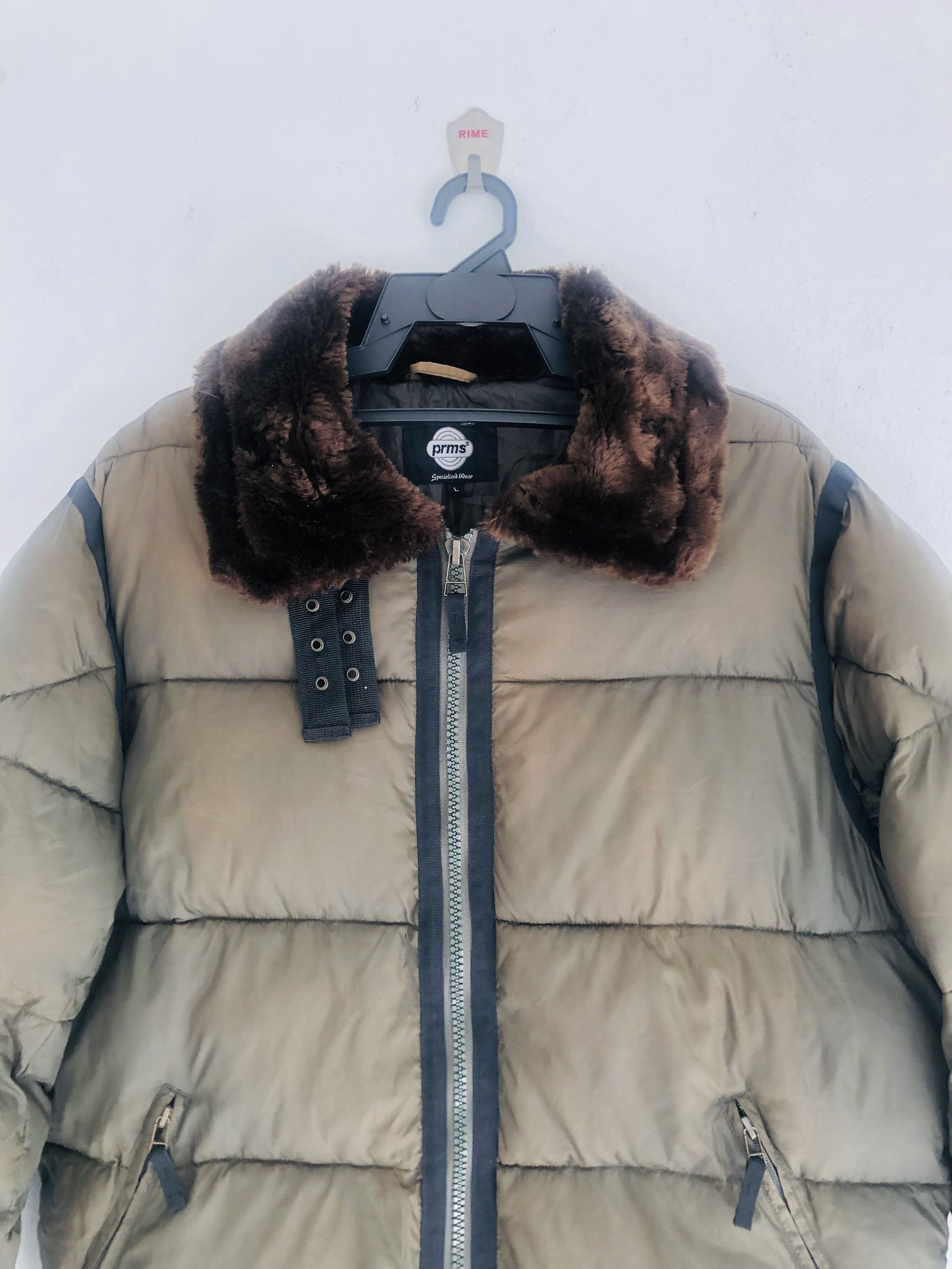 Japanese Brand Vintage PRMS Streetwear Designed Fashion Style Jacket Size US L / EU 52-54 / 3 - 3 Thumbnail