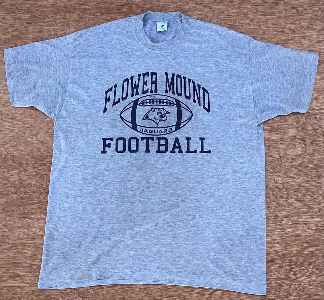 image of Made In USA x Nfl Vintage Tee Flower Mound ( A 19 ) in Grey, Men's (Size XL)