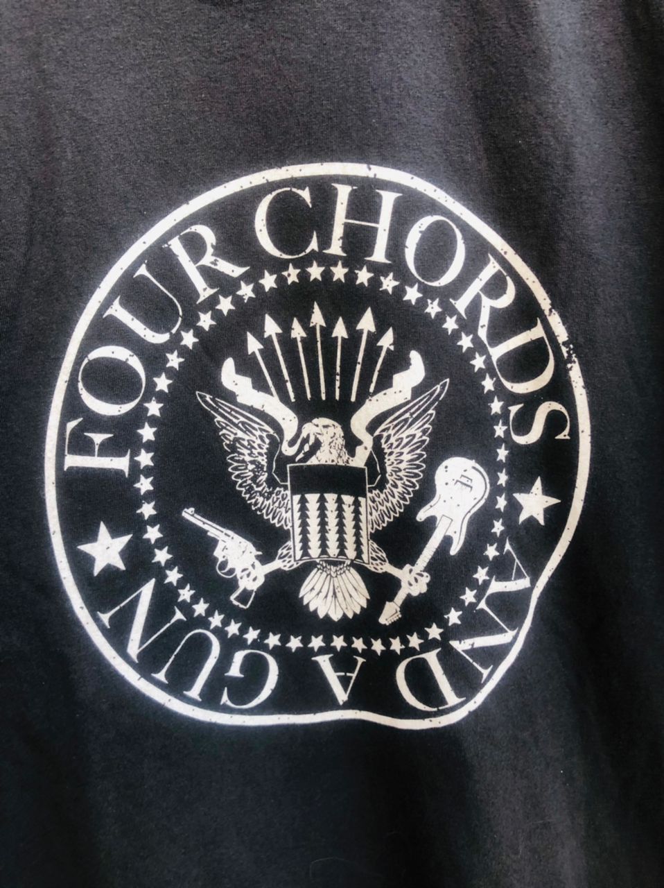 Band Tees × Vintage Vintage Four Chords And The Gun Ramones Movie Shirt Size US L / EU 52-54 / 3 - 3 Thumbnail