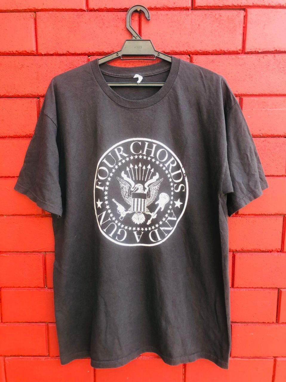 Band Tees × Vintage Vintage Four Chords And The Gun Ramones Movie Shirt Size US L / EU 52-54 / 3 - 1 Thumbnail