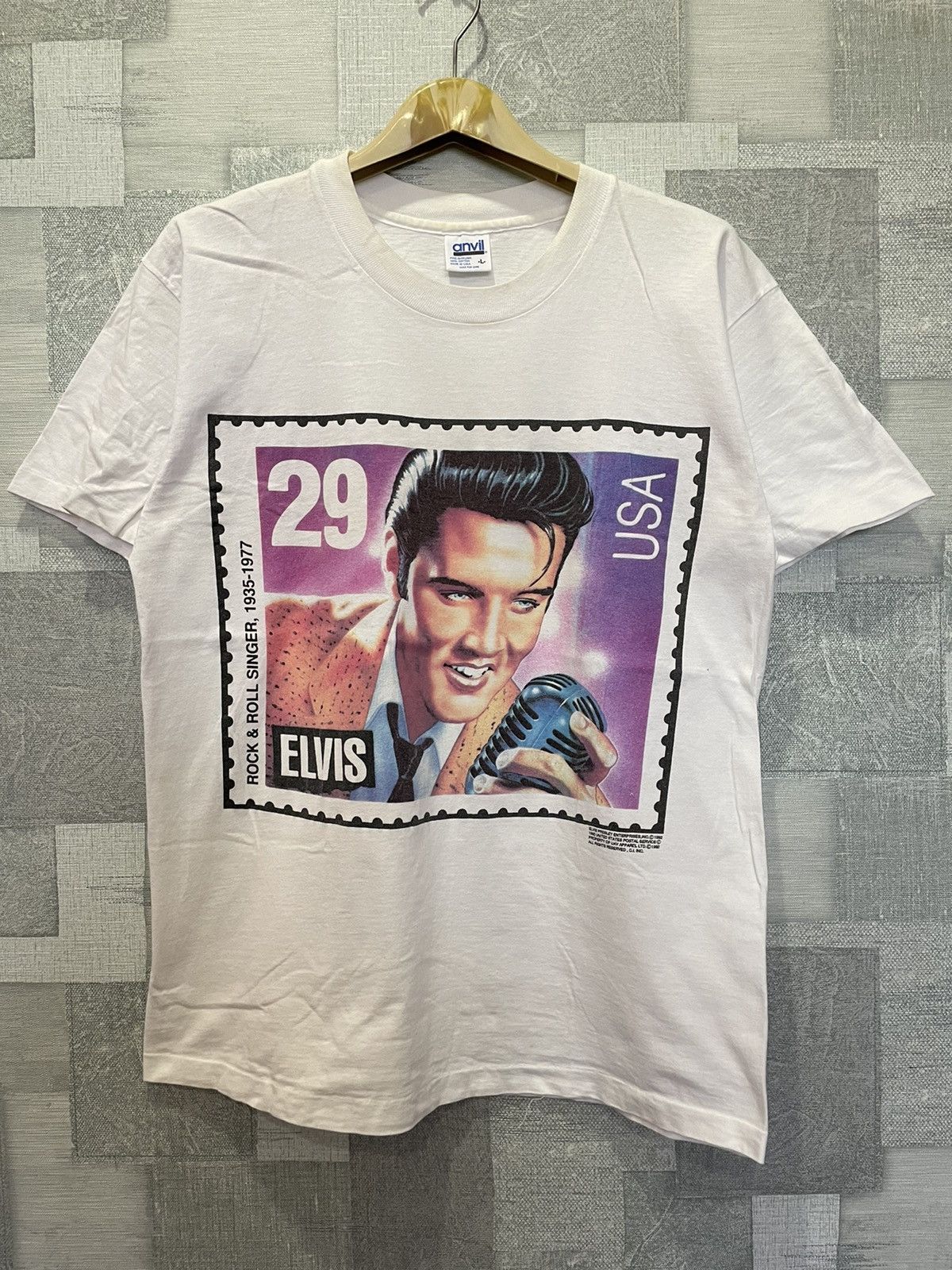 Vintage Vintage ELVIS PRESLEY Size US L / EU 52-54 / 3 - 1 Thumbnail
