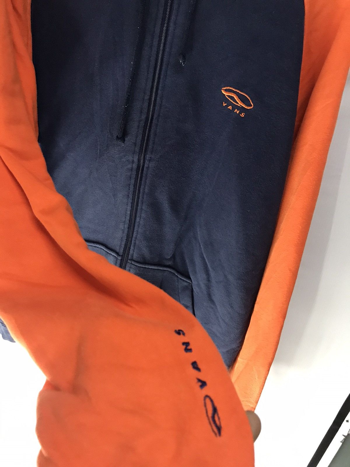 Vans × Vintage Vintage vans zipper hoodie back spellout Size US M / EU 48-50 / 2 - 5 Thumbnail