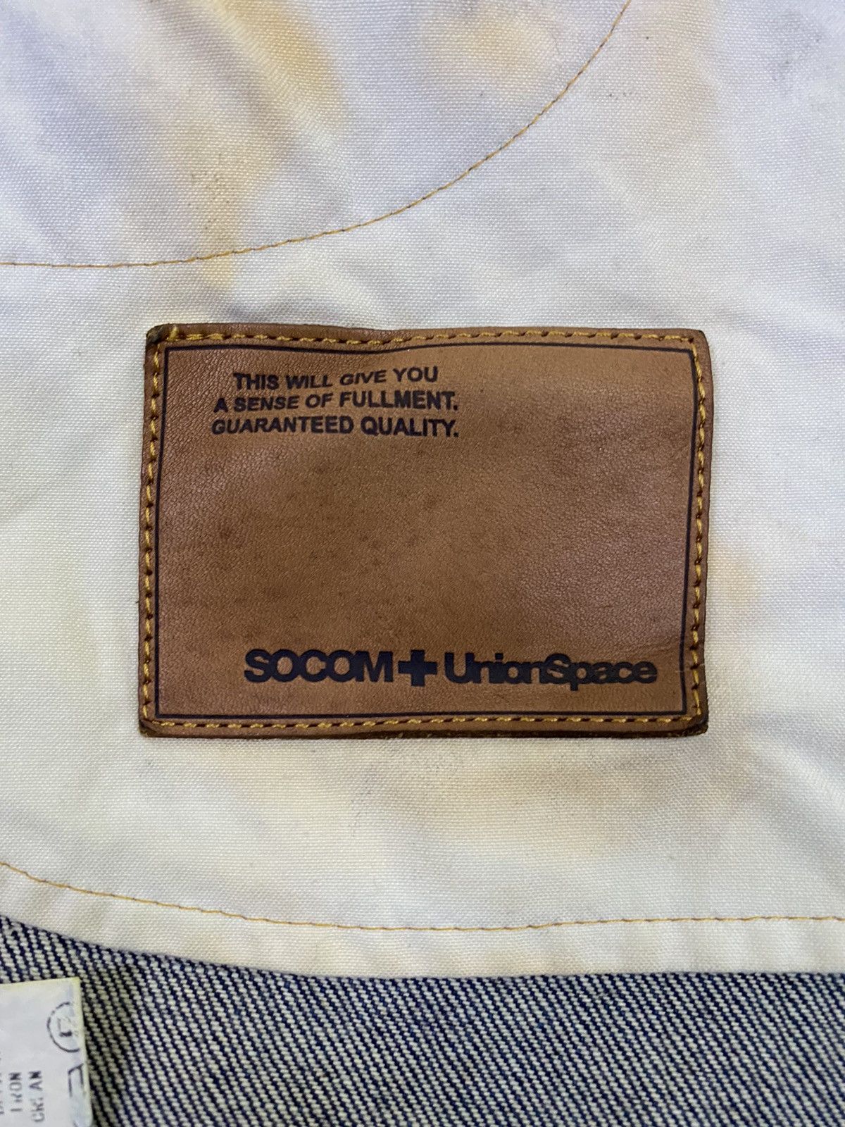 Japanese Brand Socum + Union Space Rare Wide Leg Capri Denim Size 27" / US 4 / IT 40 - 13 Thumbnail