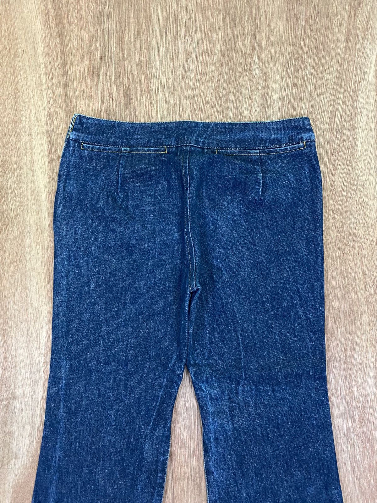 Japanese Brand Socum + Union Space Rare Wide Leg Capri Denim Size 27" / US 4 / IT 40 - 4 Thumbnail