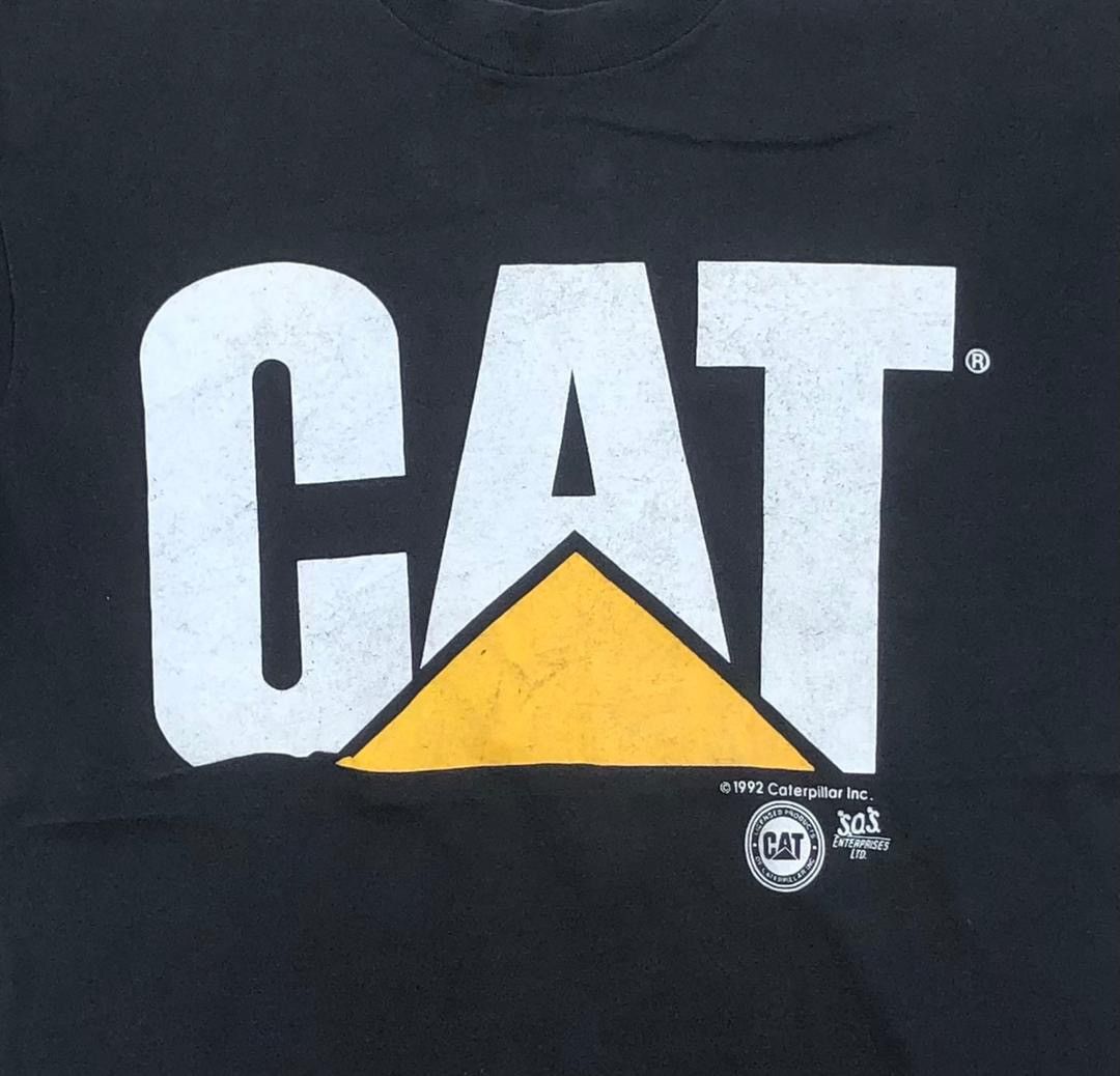 Caterpillar × Vintage vintage tee CAT A24 Size US L / EU 52-54 / 3 - 2 Thumbnail