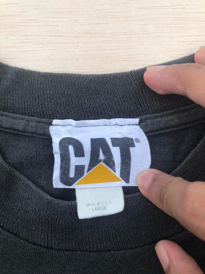 Caterpillar × Vintage vintage tee CAT A24 Size US L / EU 52-54 / 3 - 3 Thumbnail
