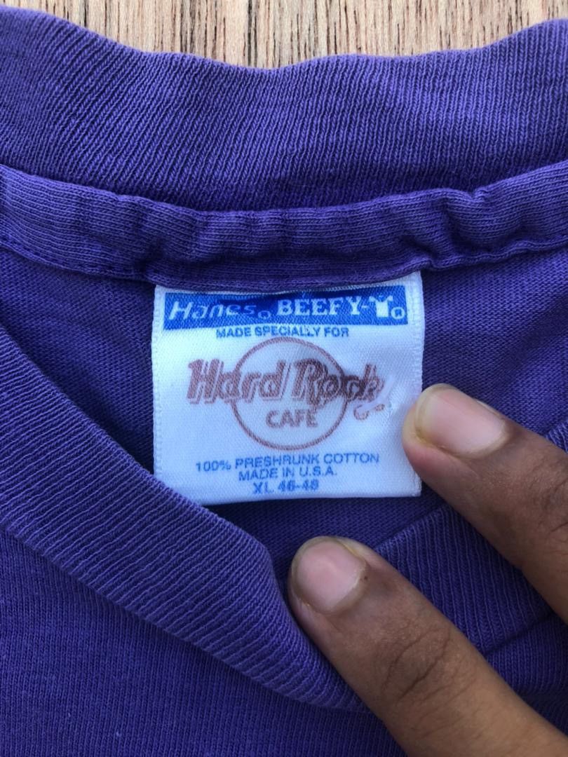 Hard Rock Cafe × Vintage vintage tee Hard Rock Cafe C1 Size US XL / EU 56 / 4 - 4 Thumbnail