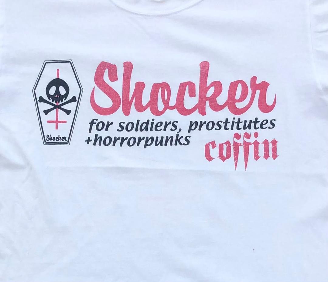 Band Tees × Vintage vintage tee SHOCKER punk band B5 Size US M / EU 48-50 / 2 - 2 Thumbnail