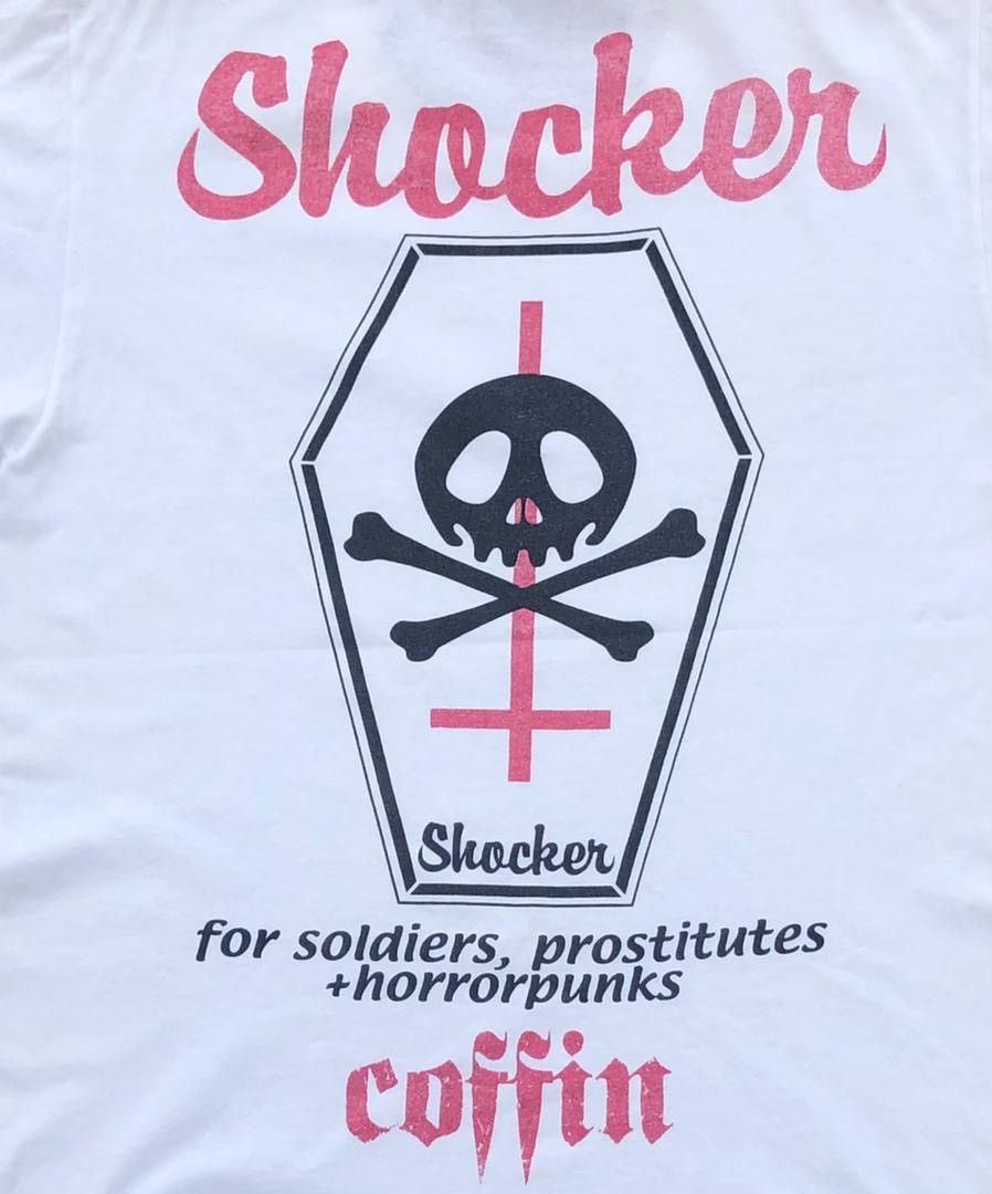 Band Tees × Vintage vintage tee SHOCKER punk band B5 Size US M / EU 48-50 / 2 - 4 Thumbnail