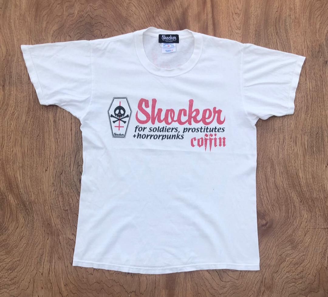 Band Tees × Vintage vintage tee SHOCKER punk band B5 Size US M / EU 48-50 / 2 - 1 Thumbnail