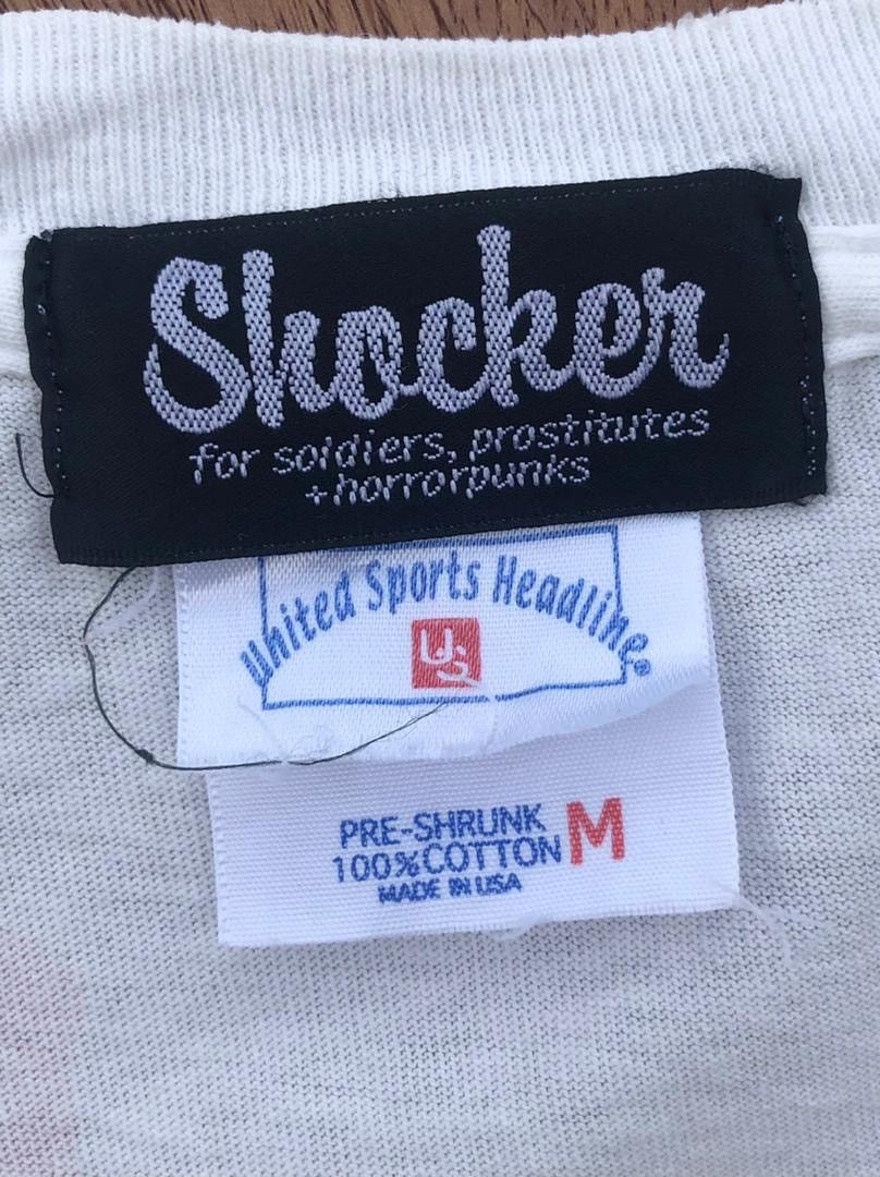 Band Tees × Vintage vintage tee SHOCKER punk band B5 Size US M / EU 48-50 / 2 - 5 Thumbnail
