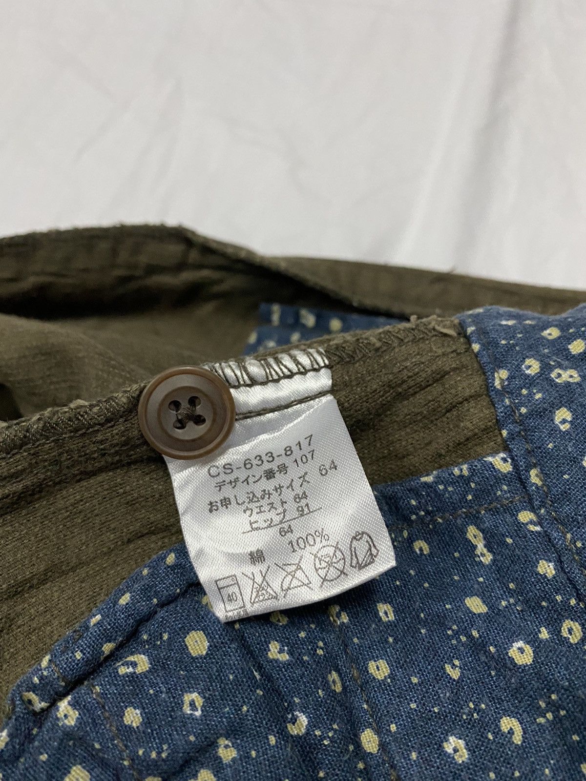 Japanese Brand Sunny Clouds Corduroy Capri Pant Size US 28 / EU 44 - 12 Thumbnail