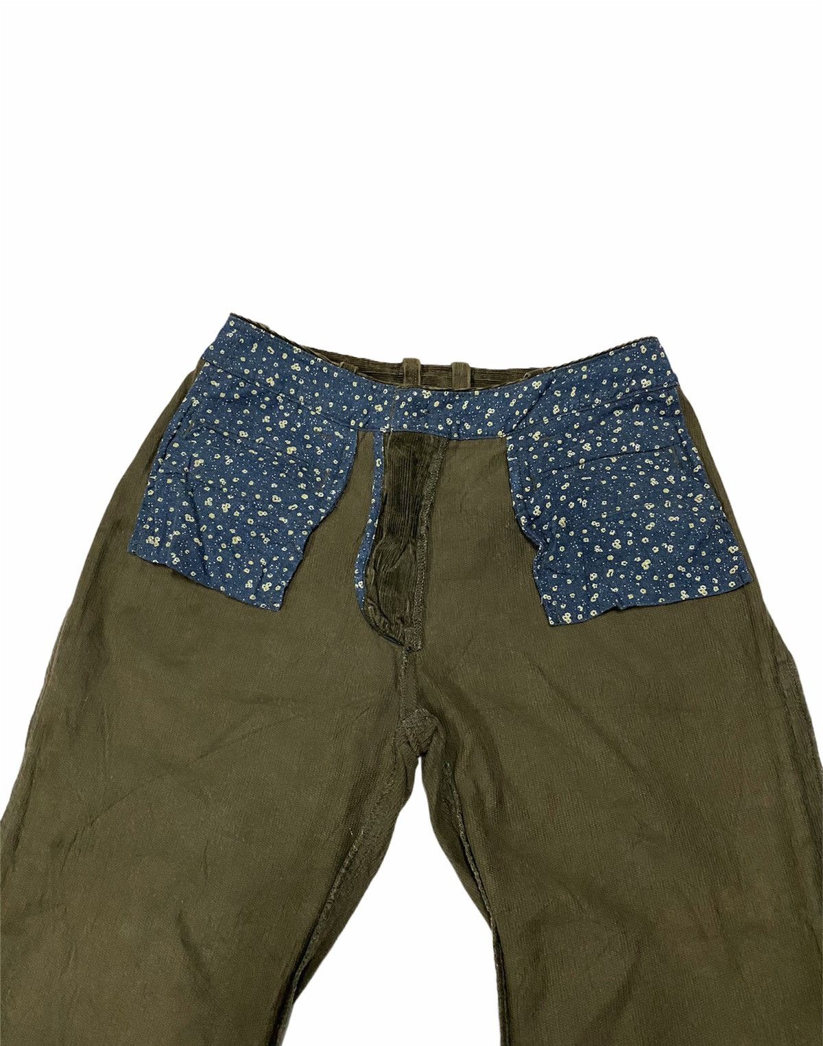 Japanese Brand Sunny Clouds Corduroy Capri Pant Size US 28 / EU 44 - 9 Thumbnail