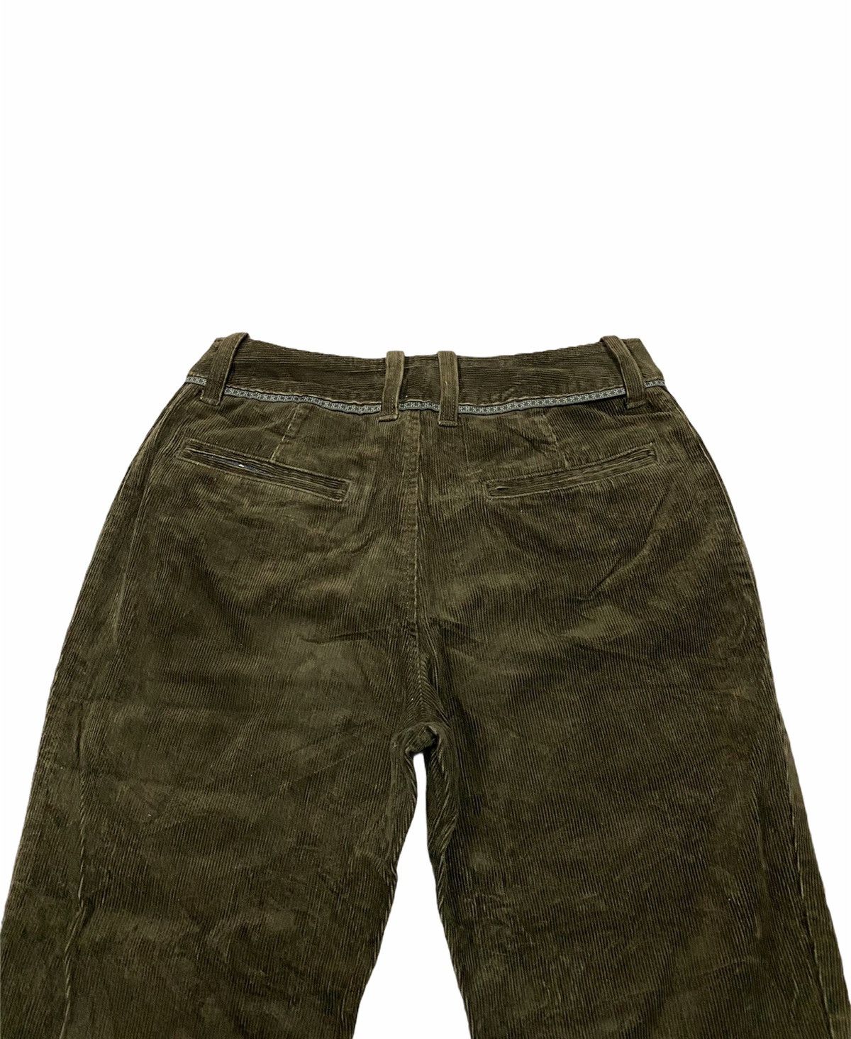 Japanese Brand Sunny Clouds Corduroy Capri Pant Size US 28 / EU 44 - 4 Thumbnail