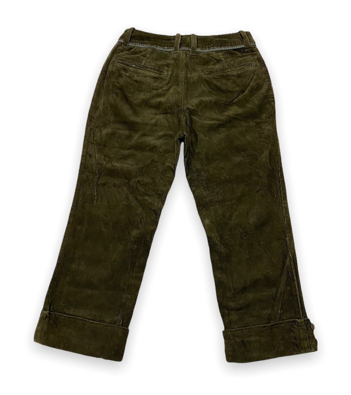 Japanese Brand Sunny Clouds Corduroy Capri Pant Size US 28 / EU 44 - 2 Thumbnail