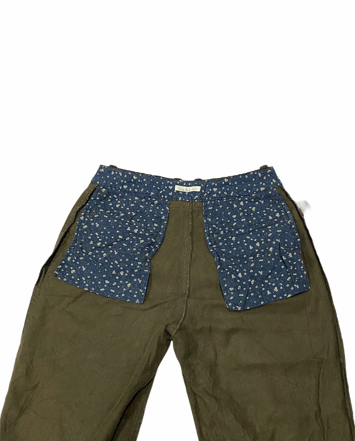 Japanese Brand Sunny Clouds Corduroy Capri Pant Size US 28 / EU 44 - 10 Thumbnail