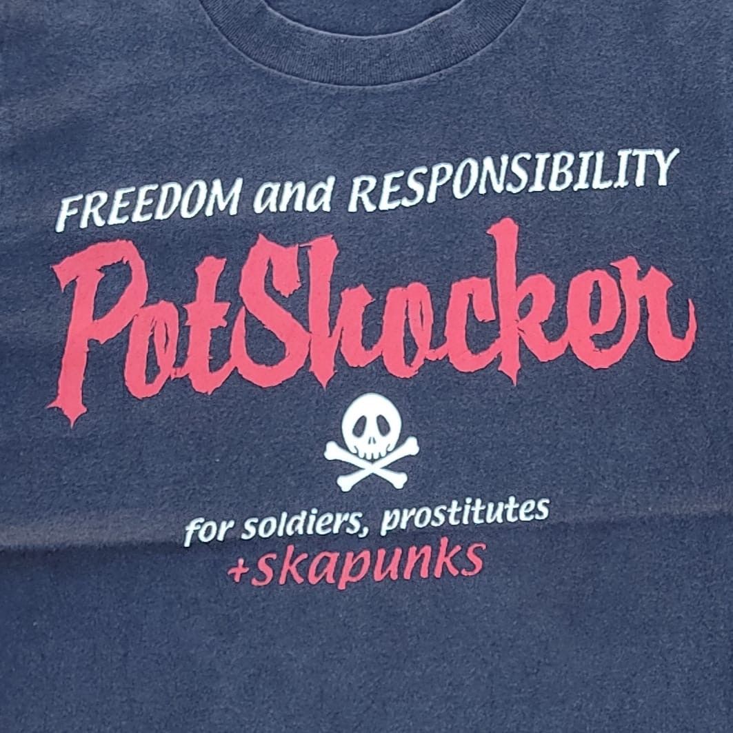 Band Tees × Vintage vintage tee band B20 skapunk horrorpunks PotShot Shocker Size US S / EU 44-46 / 1 - 2 Thumbnail