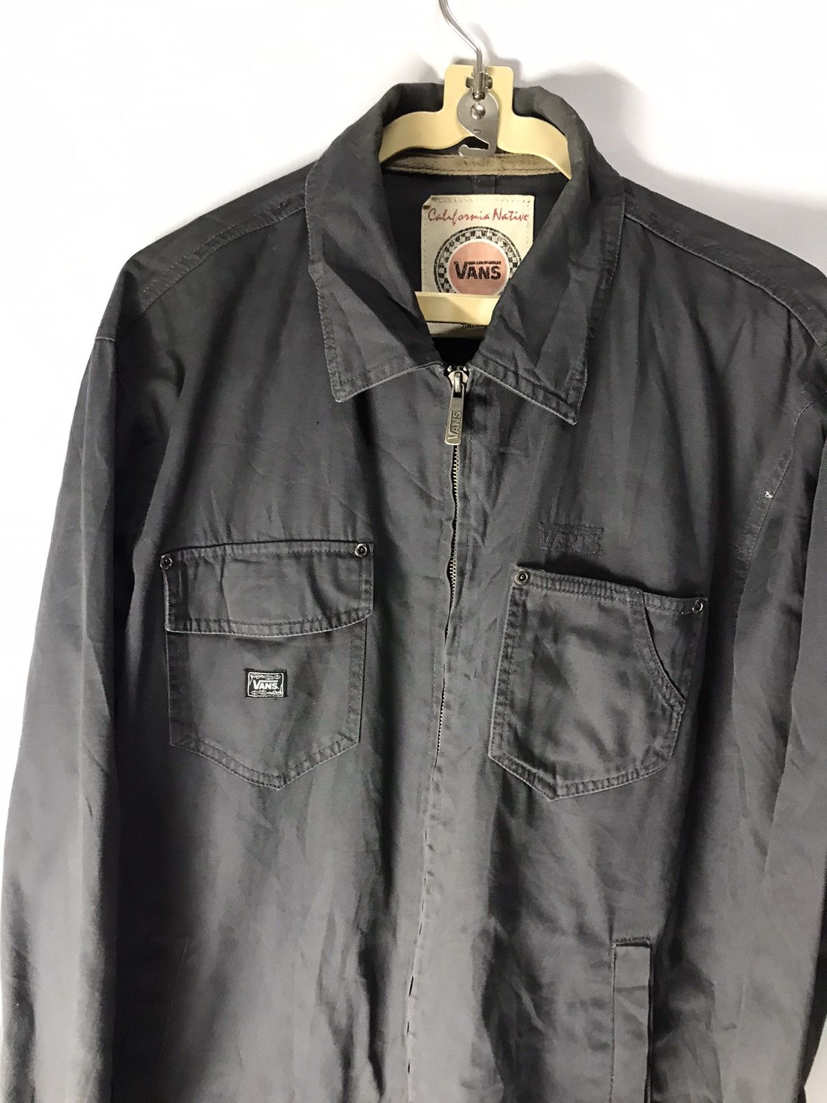 Vans × Vintage Vintage vans workwear jacket zipper Size US L / EU 52-54 / 3 - 6 Thumbnail