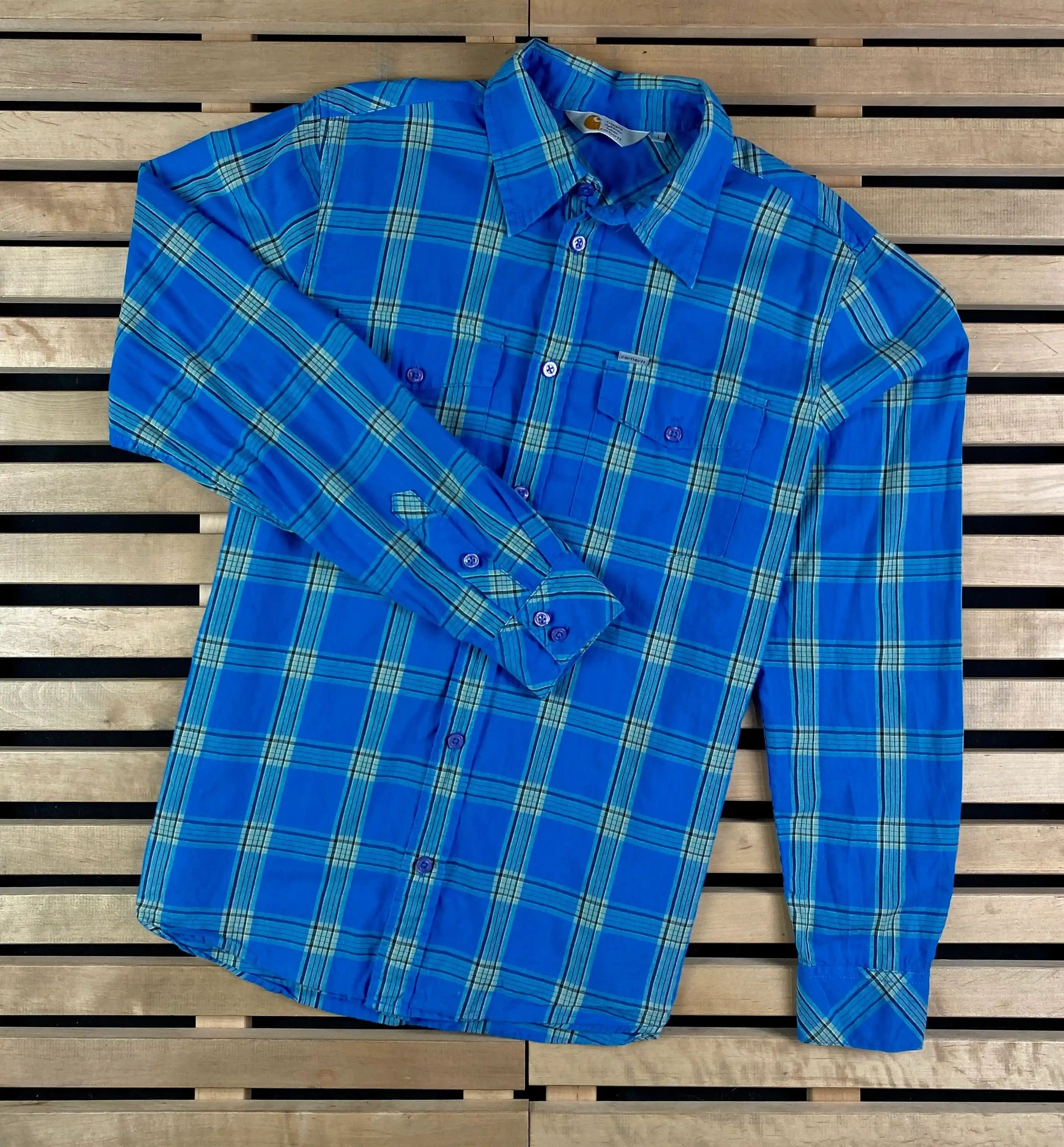 Carhartt × Carhartt Wip × Vintage Mens Shirt Long Sleeve Carhartt Vintage Size L Size US L / EU 52-54 / 3 - 1 Thumbnail