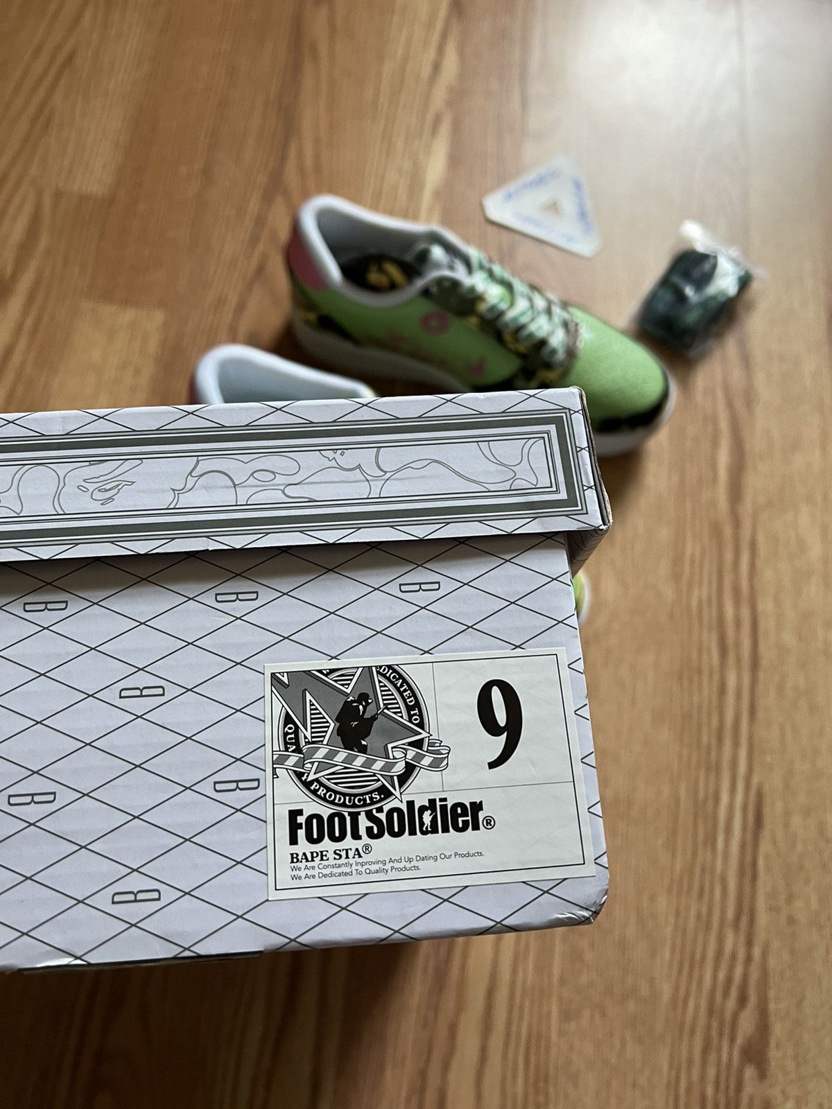 Bape A Bathing Ape Bapesta Low x Unkle x Mo’ Wax Size US 9 / EU 42 - 8 Thumbnail