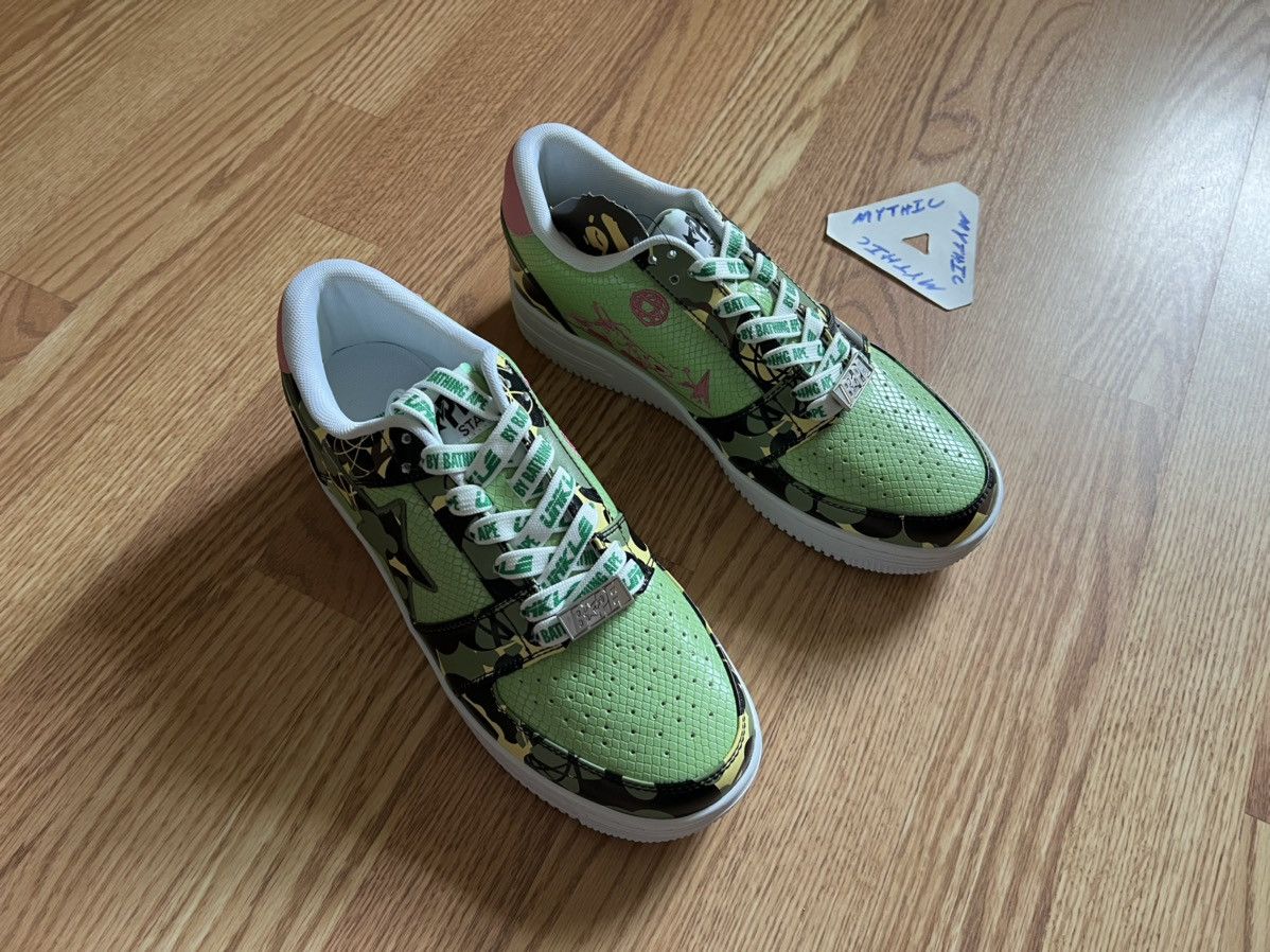 Bape A Bathing Ape Bapesta Low x Unkle x Mo’ Wax Size US 9 / EU 42 - 3 Thumbnail