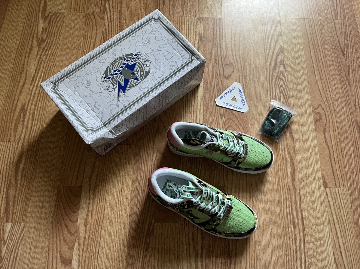 Bape A Bathing Ape Bapesta Low x Unkle x Mo’ Wax Size US 9 / EU 42 - 9 Thumbnail