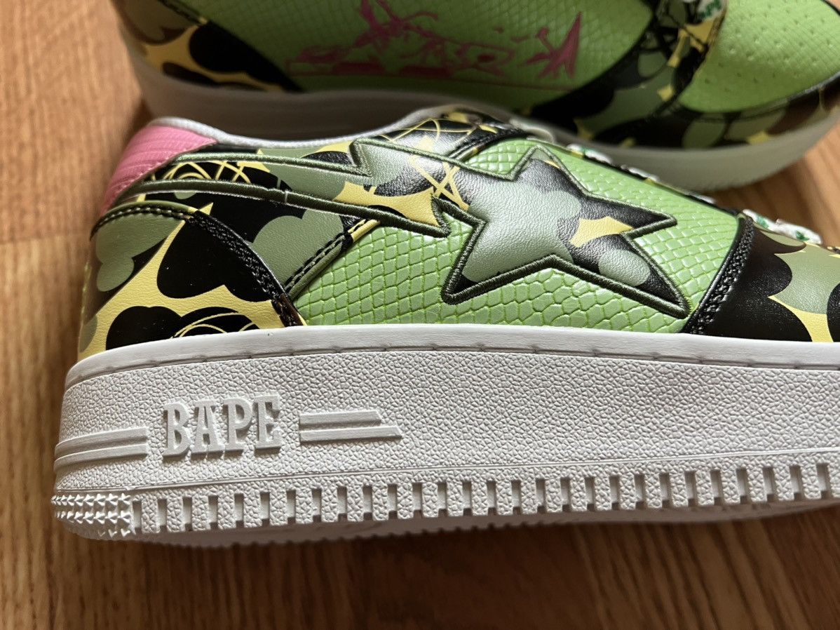Bape A Bathing Ape Bapesta Low x Unkle x Mo’ Wax Size US 9 / EU 42 - 11 Thumbnail